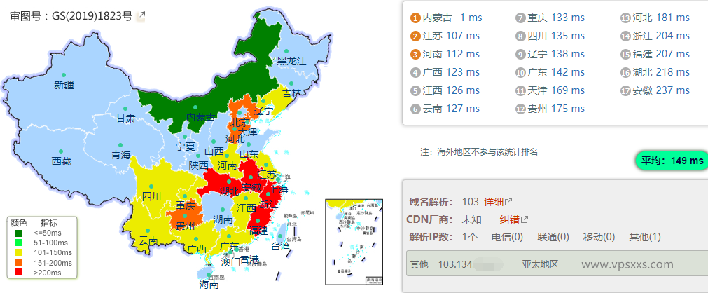 IPRaft日本原生IP双ISP VPS国内ping