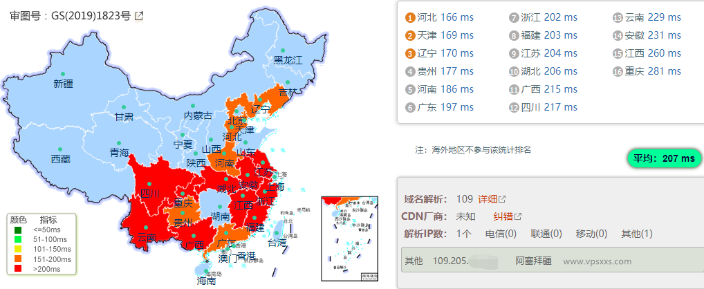 Kuroit荷兰VPS国内ping