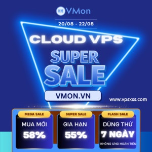 VMon Cloud越南/新加坡/英国/美国VPS七折：3.42美元/月，外汇VPS/ Windows VPS/物理服务器租赁参与促销