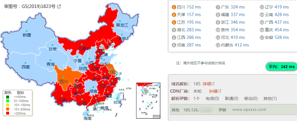 IPRaft越南双ISP VPS国内ping