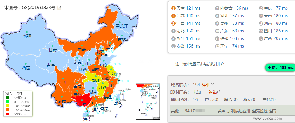 DMIT美国CMIN2线路VPS国内ping