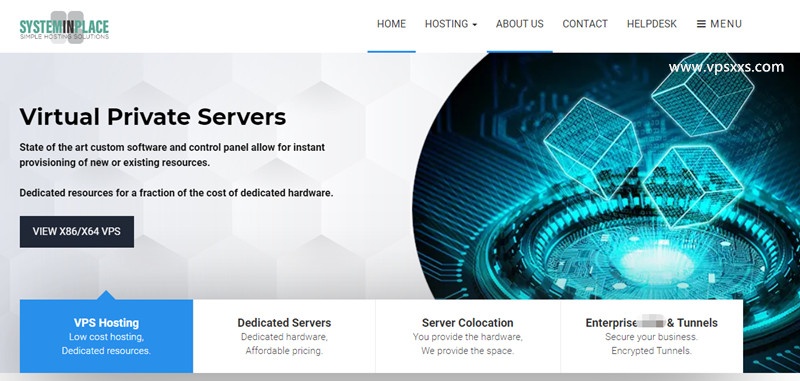 SystemInPlace美国弗里蒙特VPS八折+送双倍硬盘+流量：2核4G/160GB硬盘/2TB流量/7.99美元/月，可选Windows