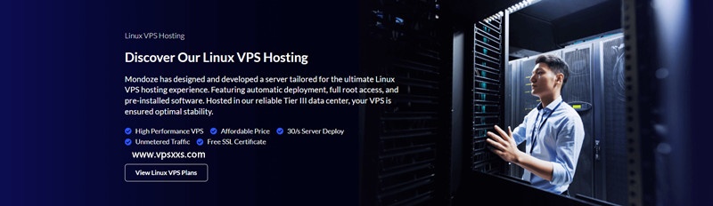 Mondoze Linux VPS一年正在优惠当中